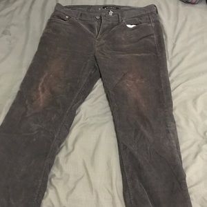 Faded Black Corduroys, Calvin Klein